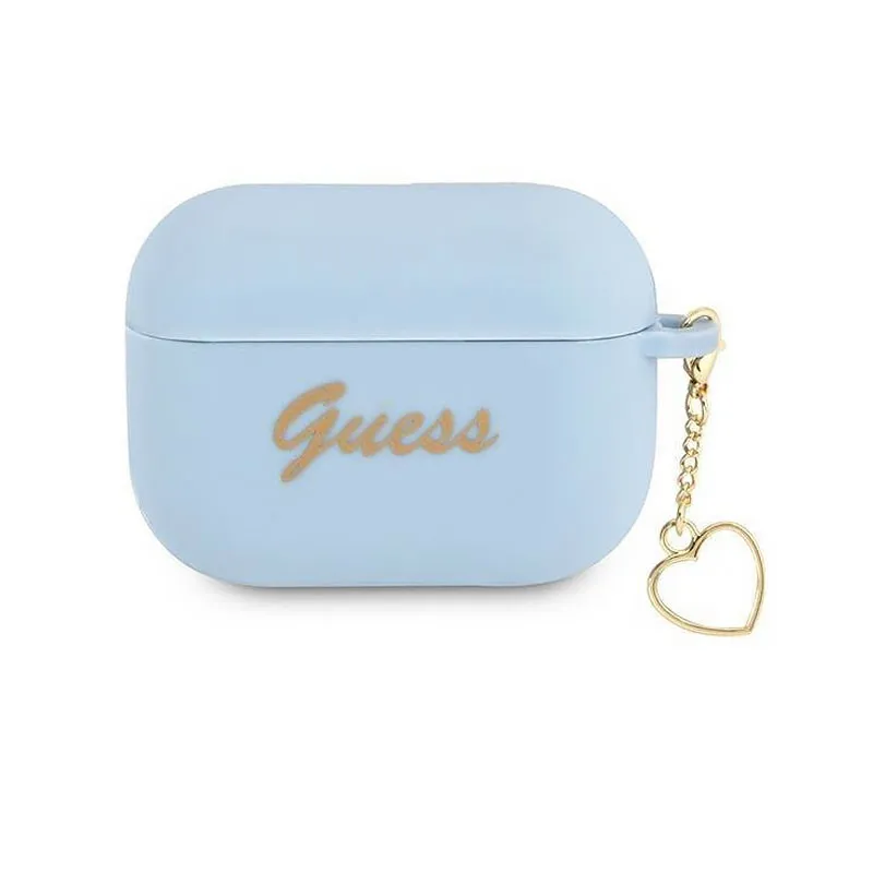 AirPods Pro | Étui GUESS Charm Série avec Pendentif Coeur Doré AirPods Pro | Étui GUESS Charm Série avec Pendentif Coeur Doré