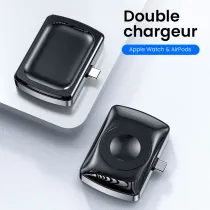 Double Chargeur Induction pour Apple Watch & AirPods