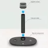 Chargeur Induction 4-en-1 avec Port USB-C & Support Casque