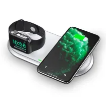 Chargeur Induction CHOETECH T317 | Smartphone & Apple Watch