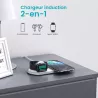 Chargeur Induction CHOETECH T317 | Smartphone & Apple Watch