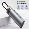 Hub USB-C 7-en-1 BASEUS avec Ports USB-C/A | HDMI | MicroSD