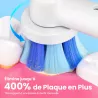 Brosse à Dents Électrique BITVAE R2 à Brossage Rotatif