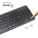 Clavier AZERTY Sans Fil L200 avec TouchPad Intégré
