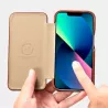 iPhone 13 Pro Max | Étui Slim ICARER en Cuir Véritable