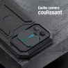 Coque Intégrale R-JUST Sliding pour iPhone 13 Pro