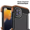 iPhone 13 Pro | Bumper R-JUST IronWood Bois & Aluminium