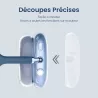 Coques en Silicone Transparent pour Écouteurs AirPods Max
