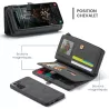 Galaxy S22 | Étui Portefeuille CaseMe avec Coque Détachable
