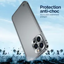 iPhone 12 Pro | Coque Translucide Cache Caméra Métal