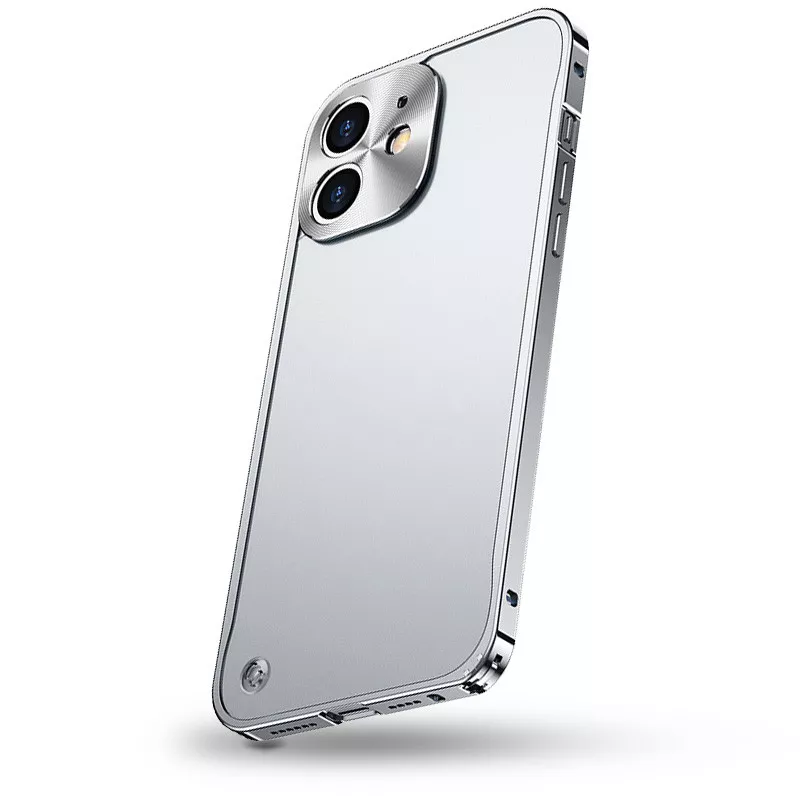 iPhone 12 Mini | Coque Translucide avec Cache Caméra Métal
