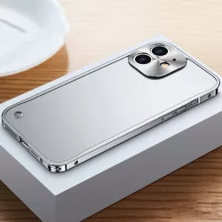 iPhone 12 Mini | Coque Translucide avec Cache Caméra Métal
