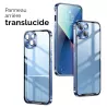 iPhone 12 Pro Max | Coque Translucide Contour Métal