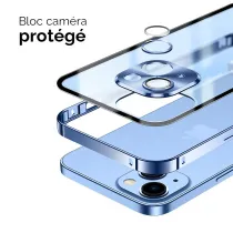 iPhone 12 Pro Max | Coque Translucide Contour Métal