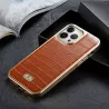Coque Crocodile FIERRE SHANN pour iPhone 12 Pro