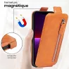 iPhone 12 Pro Max | Étui Vertical Magnétique Pochettes CB