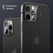 Protection Caméra BENKS - Verre Trempé 9H pour iPhone 12 Pro Max