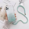 iPhone 12 Pro | Coque Paillettes avec Tour de Cou Ajustable