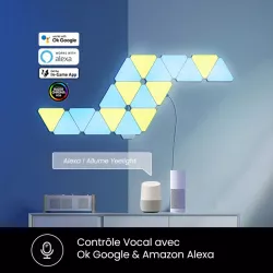 Panneaux Lumineux Wi-Fi YEELIGHT Smart Light
