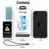 iPhone SE / 8 / 7 | Coque Étanche Antichoc REDPEPPER Certifiée IP68