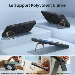 iPhone 15 Plus | Coque MagSafe ESR Cloud KickStand HaloLock