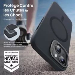 iPhone 15 Plus | Coque MagSafe ESR Cloud KickStand HaloLock