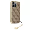 iPhone 13 Pro Max | Coque GUESS Charms avec Pendentif 4G