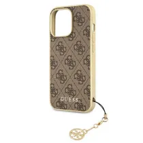 iPhone 13 Pro | Coque GUESS Charms avec Pendentif 4G