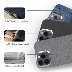 iPhone 15 Plus | Coque en Tissus TGVI'S Vida Séries avec MagSafe