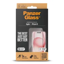 iPhone 15 | Protection Écran PANZER GLASS Ultra Wide Fit
