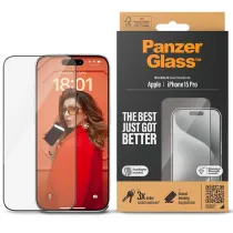 iPhone 15 Pro | Protection Écran PANZER GLASS Ultra Wide Fit