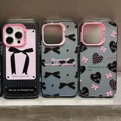 iPhone 15 Pro Max | Coque Chic avec Motif Noeuds Imprimés