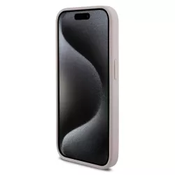 iPhone 15 Pro | Coque GUESS Texture Croco Triangle