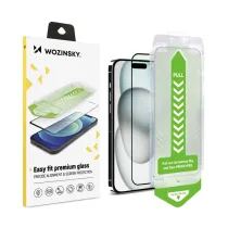 iPhone 15 | Protection Écran WOZINSKY Easy Fit Premium Glass