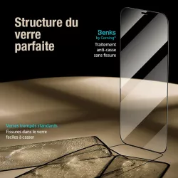 iPhone 12 Pro | Protection d'Écran BENKS X-Pro+ By Corning