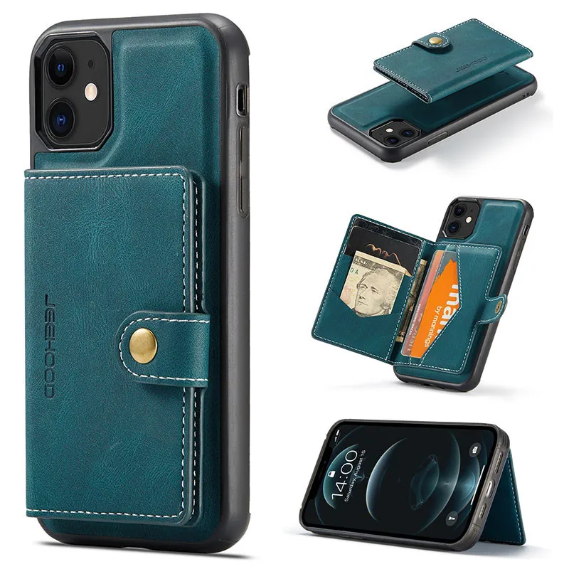 iPhone 12 | Coque avec Pochette CB Magnétique Détachable iPhone 12 | Coque avec Pochette CB Magnétique Détachable