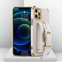 iPhone 12 Pro | Coque Poignée X-Case Imitation Crocodile