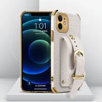 iPhone 12 Mini | Coque Poignée X-Case Imitation Crocodile