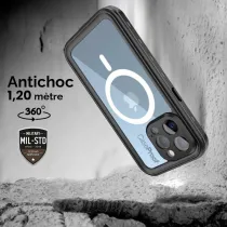 Coque Intégrale Étanche CASEPROOF pour iPhone 13 Pro