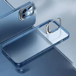 iPhone 12 Pro Max | Coque Translucide avec Bague Caméra