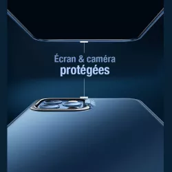 iPhone 12 Pro Max | Coque Translucide avec Bague Caméra