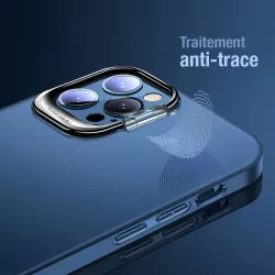 iPhone 12 Pro Max | Coque Translucide avec Bague Caméra