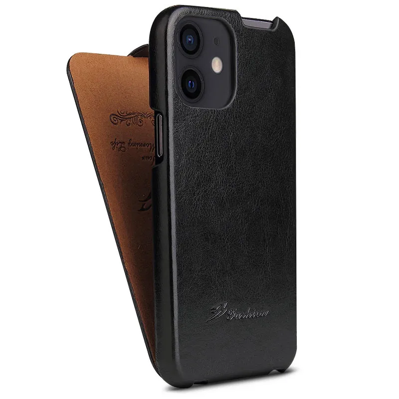 iPhone 12 Mini | Étui Vertical Imitation Cuir iPhone 12 Mini | Étui Vertical Imitation Cuir