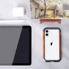 iPhone 12 | Bumper R-JUST en Bois de Rose & Aluminium