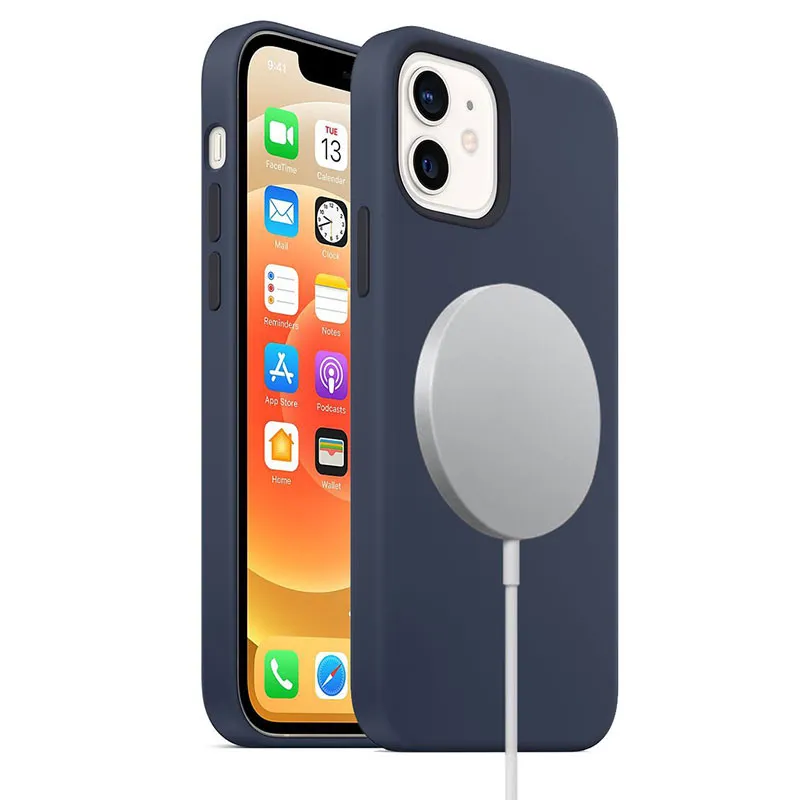 iPhone 12 | Coque Silicone Gel Compatible MagSafe iPhone 12 | Coque Silicone Gel Compatible MagSafe