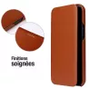 iPhone 12 | Étui Slim FIERRE SHANN en Cuir Véritable