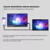 Écran LED Portable 14' | Résolution 1080P FHD Format 16:9ème