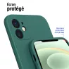 iPhone 12 | Coque Silicone ENKAY avec Cache Caméra