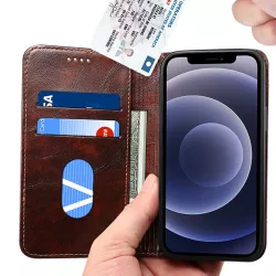 iPhone 12 Pro Max | Étui CB SUTENI Look Rétro & Rivets