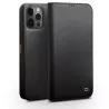 iPhone 12 Pro Max | Étui QIALINO en Cuir Véritable